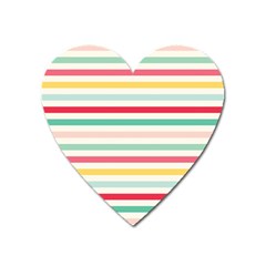 Papel De Envolver Hooray Circus Stripe Red Pink Dot Heart Magnet