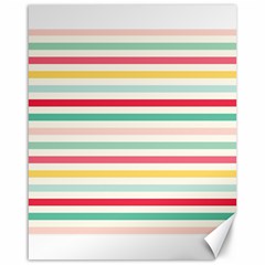 Papel De Envolver Hooray Circus Stripe Red Pink Dot Canvas 16  X 20  