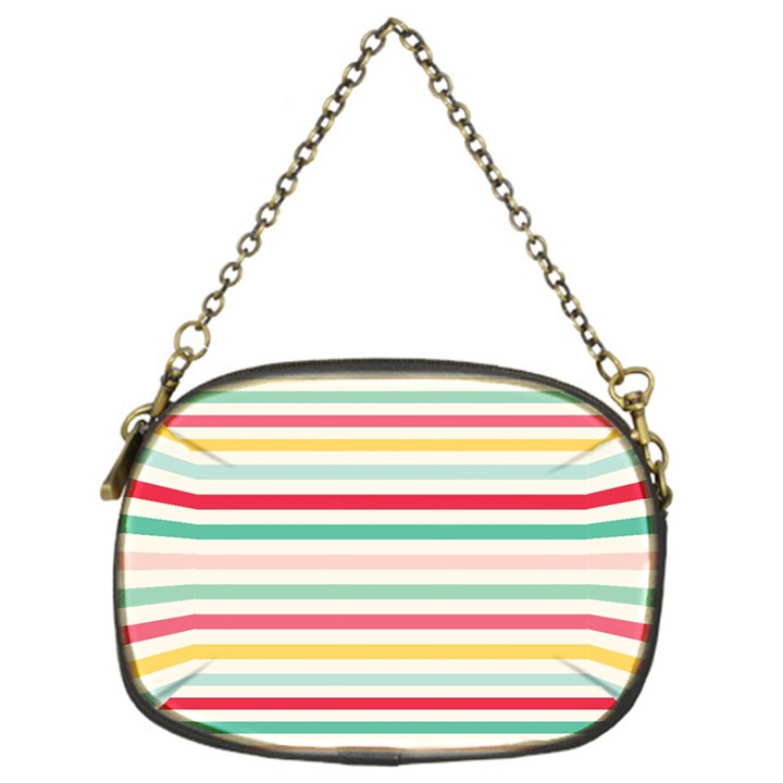 Papel De Envolver Hooray Circus Stripe Red Pink Dot Chain Purses (One Side) 