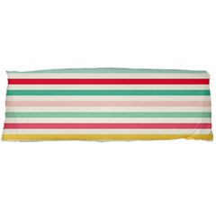 Papel De Envolver Hooray Circus Stripe Red Pink Dot Body Pillow Case (dakimakura) by Amaryn4rt