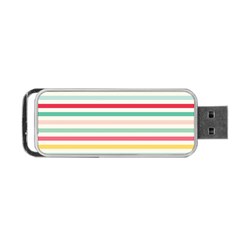 Papel De Envolver Hooray Circus Stripe Red Pink Dot Portable Usb Flash (one Side) by Amaryn4rt