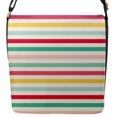 Papel De Envolver Hooray Circus Stripe Red Pink Dot Flap Messenger Bag (s) by Amaryn4rt