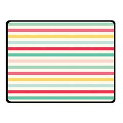 Papel De Envolver Hooray Circus Stripe Red Pink Dot Double Sided Fleece Blanket (small) 