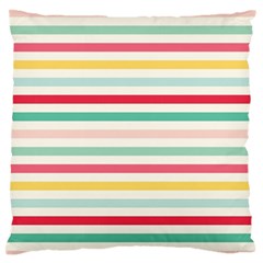 Papel De Envolver Hooray Circus Stripe Red Pink Dot Standard Flano Cushion Case (one Side) by Amaryn4rt