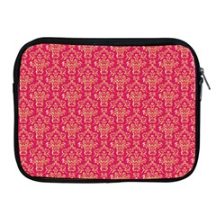 Damask Background Gold Apple Ipad 2/3/4 Zipper Cases