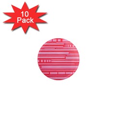 Index Red Pink 1  Mini Magnet (10 Pack) 