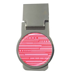 Index Red Pink Money Clips (round) 