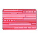 Index Red Pink Magnet (Rectangular) Front