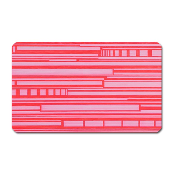 Index Red Pink Magnet (Rectangular)