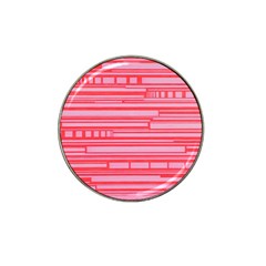 Index Red Pink Hat Clip Ball Marker (4 Pack)