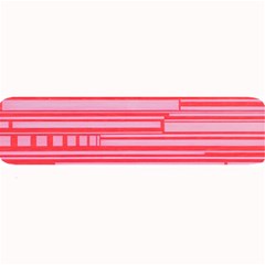 Index Red Pink Large Bar Mats