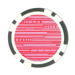 Index Red Pink Poker Chip Card Guard