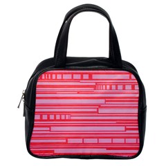 Index Red Pink Classic Handbags (one Side)