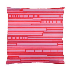 Index Red Pink Standard Cushion Case (two Sides)