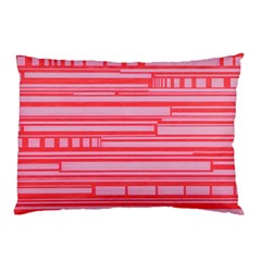 Index Red Pink Pillow Case