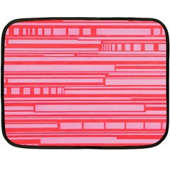 Index Red Pink Fleece Blanket (mini)