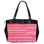 Index Red Pink Office Handbags (2 Sides)  Back