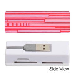 Index Red Pink Memory Card Reader (stick) 