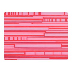 Index Red Pink Double Sided Flano Blanket (mini) 