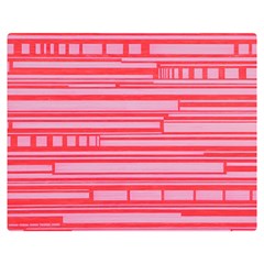 Index Red Pink Double Sided Flano Blanket (medium)  by Amaryn4rt