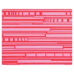 Index Red Pink Double Sided Flano Blanket (Medium)  60 x50  Blanket Front