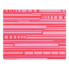 Index Red Pink Double Sided Flano Blanket (large) 