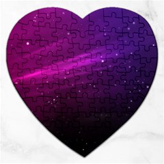 Purple Wallpaper Jigsaw Puzzle (heart)