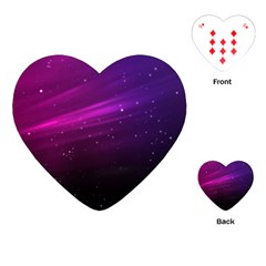 Purple Wallpaper Playing Cards (heart) 