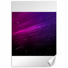 Purple Wallpaper Canvas 12  X 18  