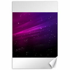 Purple Wallpaper Canvas 24  X 36 