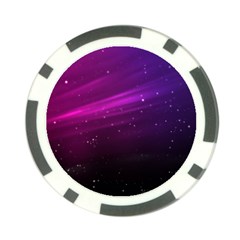 Purple Wallpaper Poker Chip Card Guard