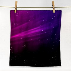 Purple Wallpaper Face Towel by Amaryn4rt