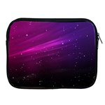 Purple Wallpaper Apple iPad 2/3/4 Zipper Cases Front