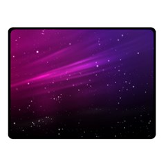 Purple Wallpaper Double Sided Fleece Blanket (small)  by Amaryn4rt