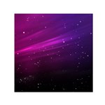 Purple Wallpaper Small Satin Scarf (Square) Front