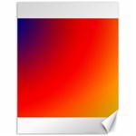 Rainbow Background Canvas 18  x 24   17.8 x23.08  Canvas - 1