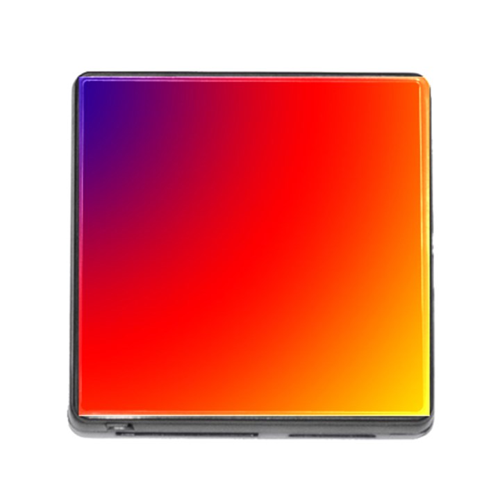 Rainbow Background Memory Card Reader (Square)