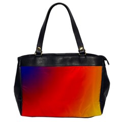 Rainbow Background Office Handbags