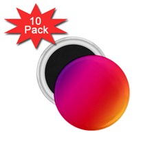 Rainbow Colors 1 75  Magnets (10 Pack) 