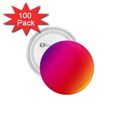 Rainbow Colors 1 75  Buttons (100 Pack) 