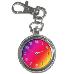 Rainbow Colors Key Chain Watches