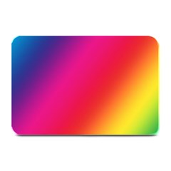 Rainbow Colors Plate Mats by Amaryn4rt