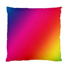 Rainbow Colors Standard Cushion Case (one Side) by Amaryn4rt