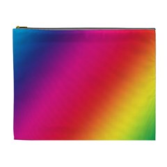 Rainbow Colors Cosmetic Bag (xl) by Amaryn4rt