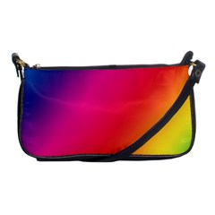 Rainbow Colors Shoulder Clutch Bags