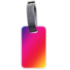 Rainbow Colors Luggage Tags (two Sides) by Amaryn4rt