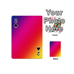 Rainbow Colors Playing Cards 54 (mini) 