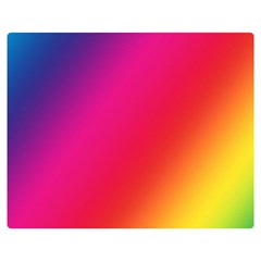 Rainbow Colors Double Sided Flano Blanket (medium) 