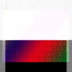 Rainbow Two Background Rectangular Jigsaw Puzzl