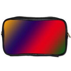 Rainbow Two Background Toiletries Bags